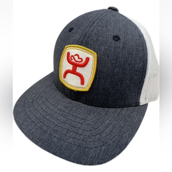 Hooey Zenith Grey and White Snapback Hat YOUTH SIZE- Kids Hat - Picture 1 of 5